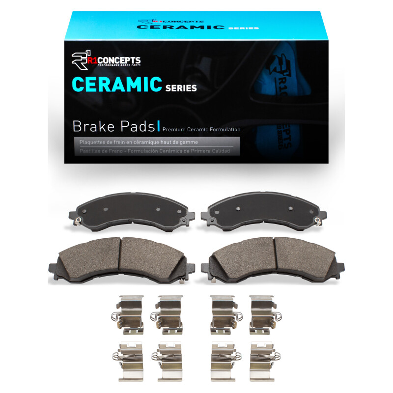 Chevrolet Express 4500 Brake Pads - Front - R1 Concepts - Ceramic - `21-`25